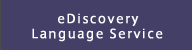 eDiscovery Language Service